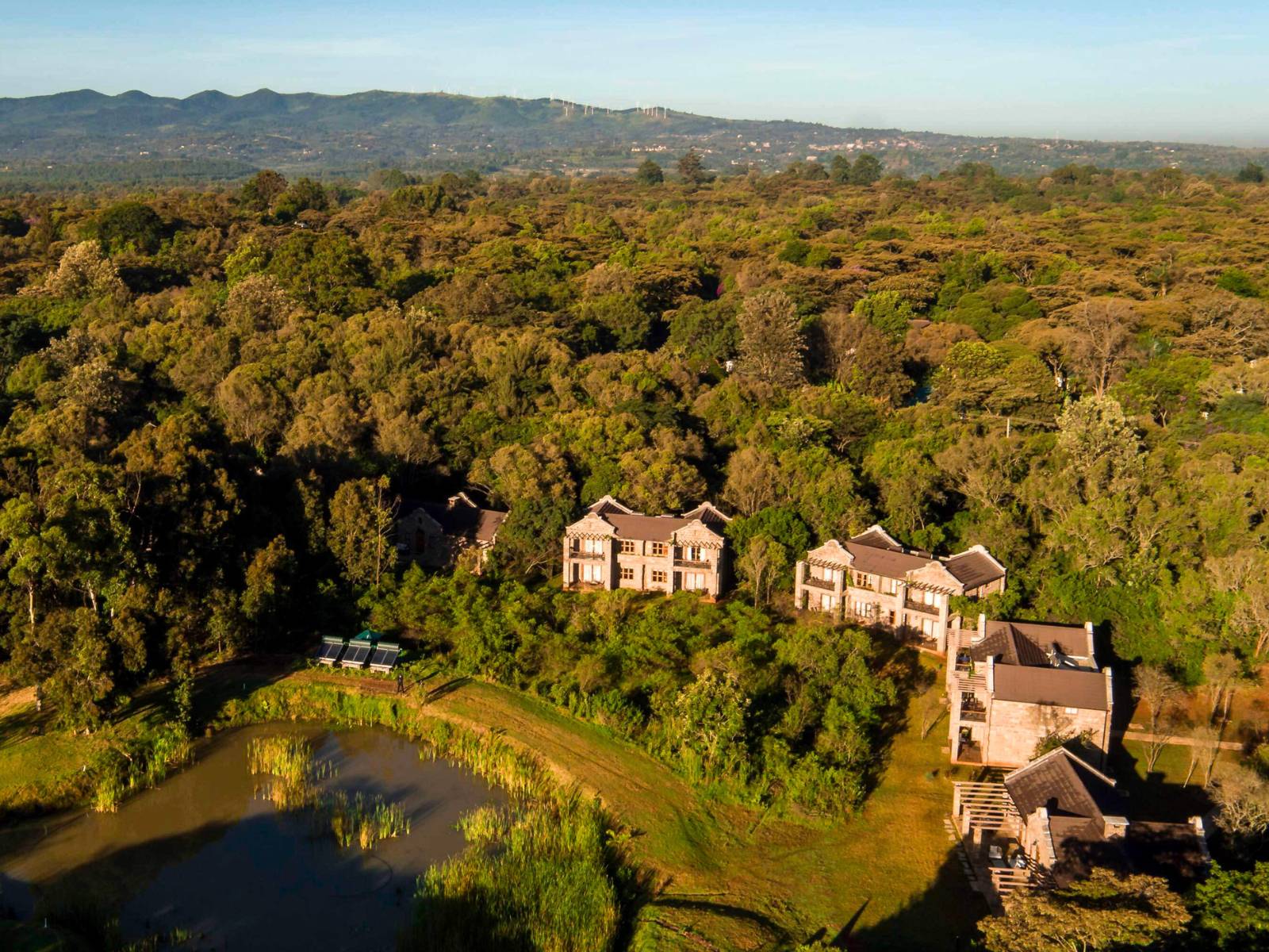 Karen Country Club tree-lined parkland green