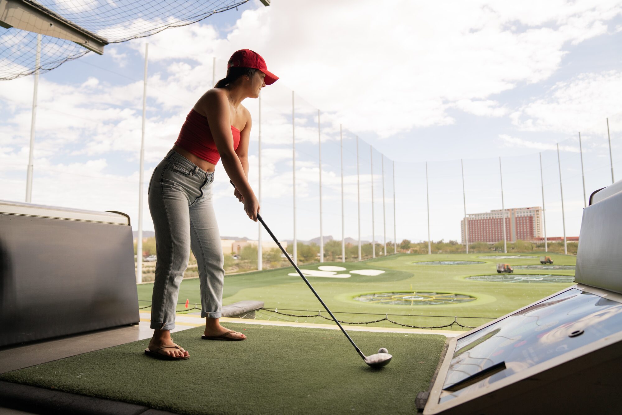 Championship golf woven through an African safari