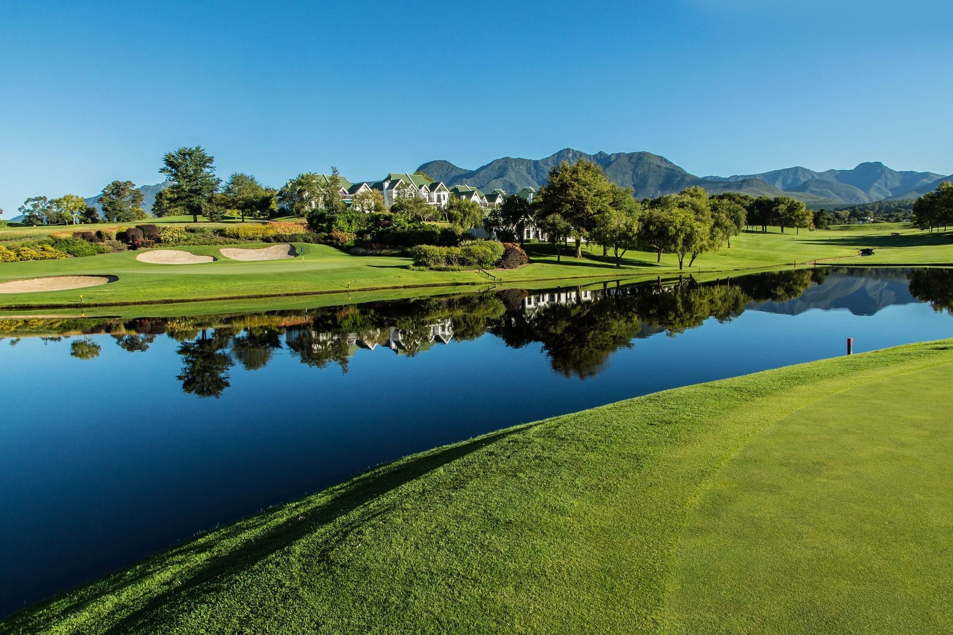 Fancourt estate golf course at dawn
