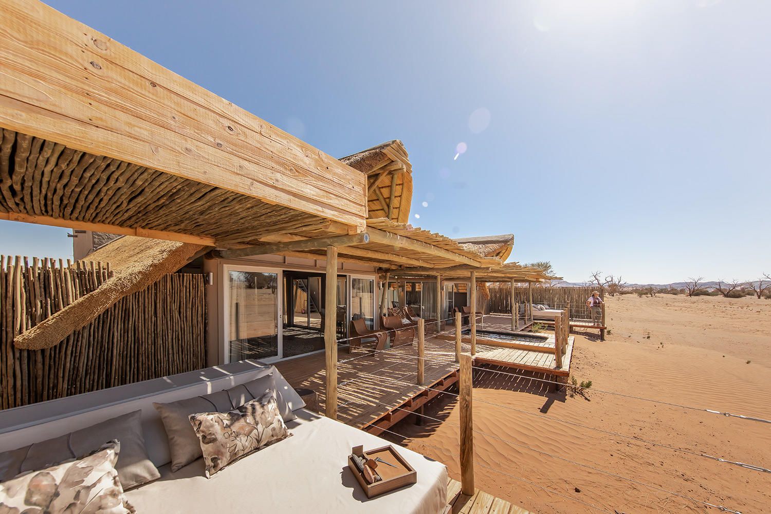 Little Kulala desert villa with plunge pool near Sossusvlei dunes