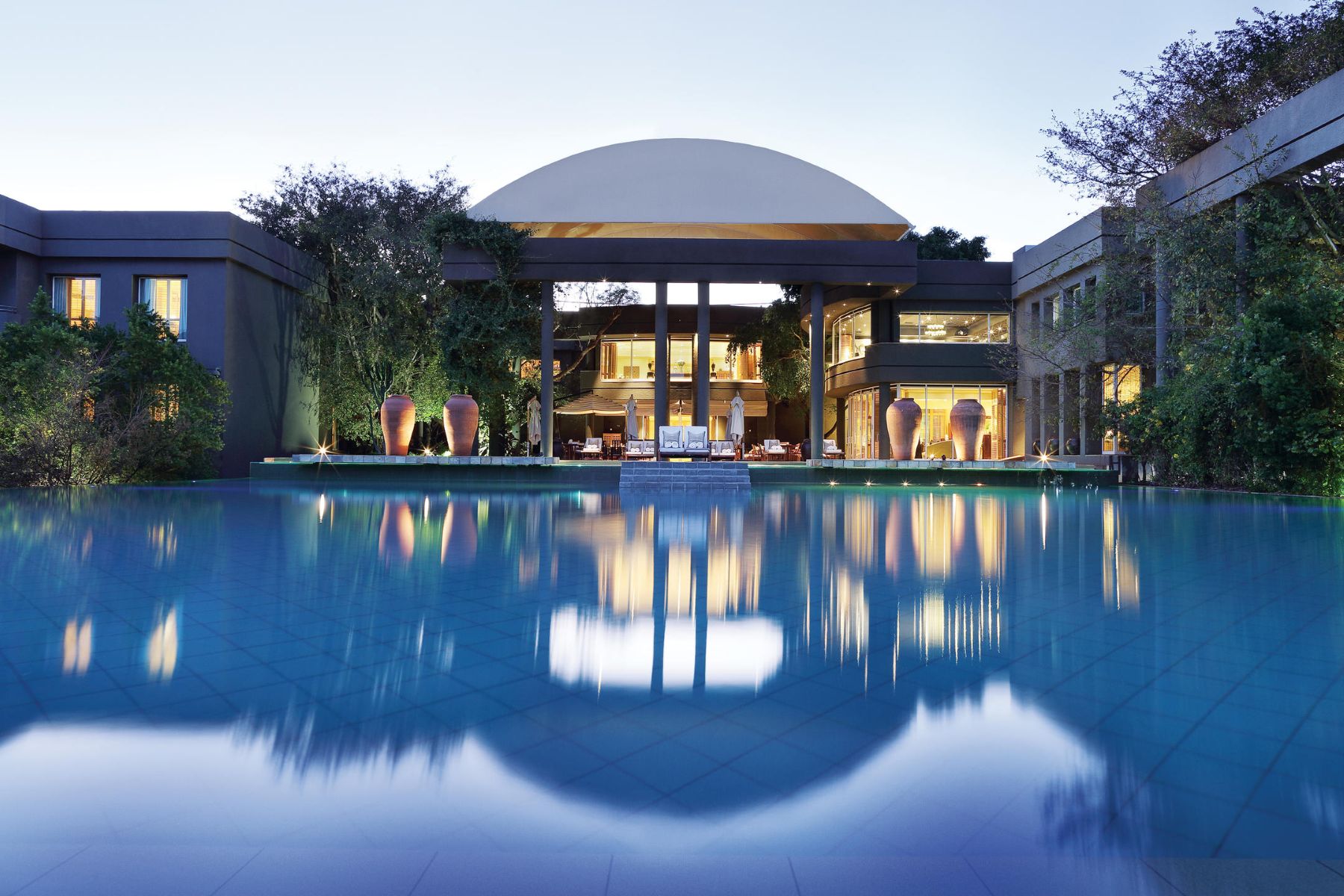 The Saxon garden suite and pool, Sandhurst Johannesburg